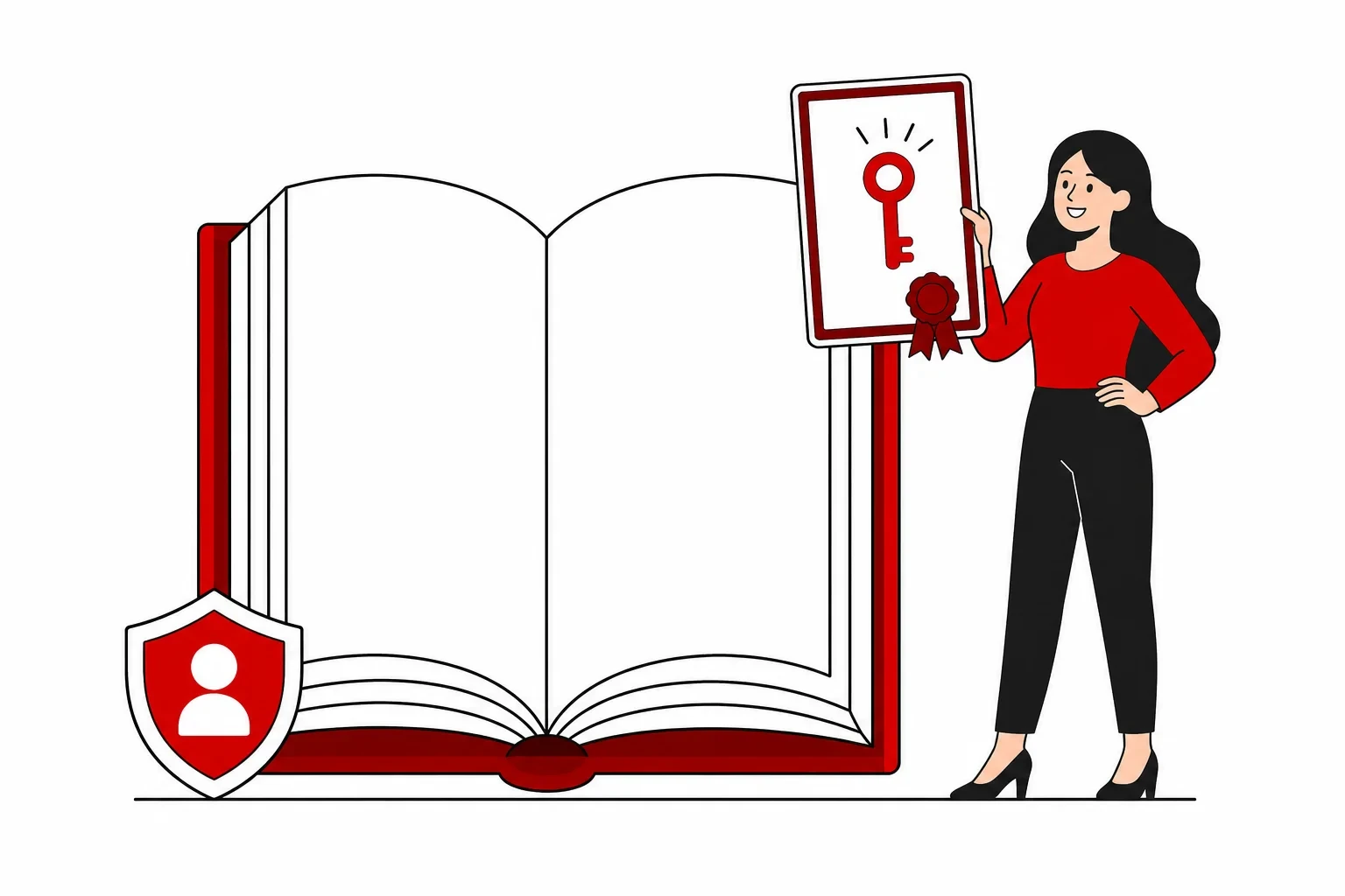 Transparent pricing illustration